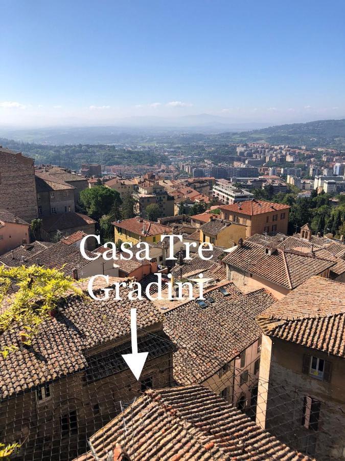 Апартаменты Casa Tre Gradini Перуджа Экстерьер фото