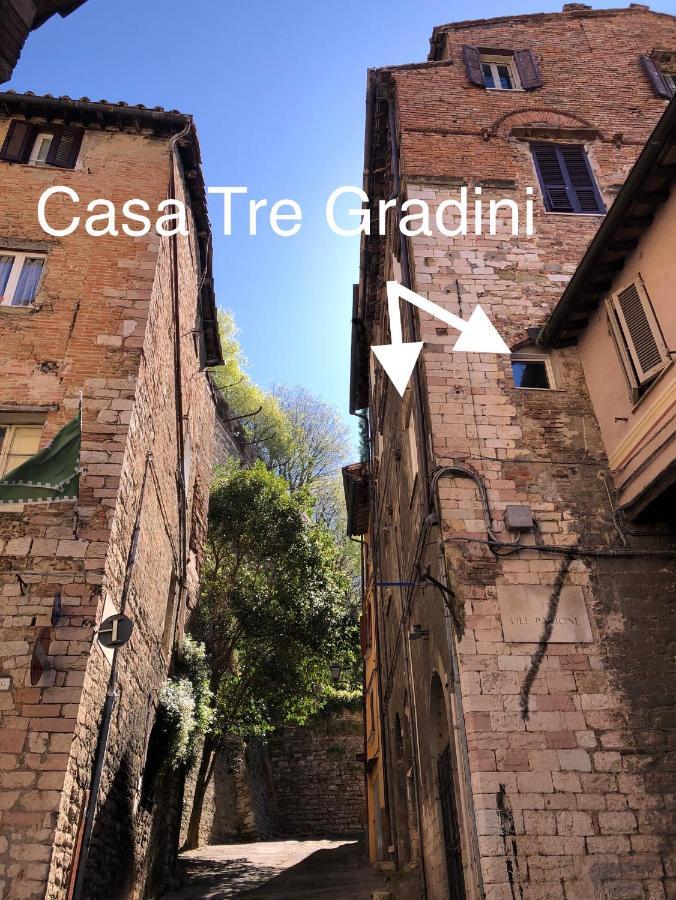 Апартаменты Casa Tre Gradini Перуджа Экстерьер фото